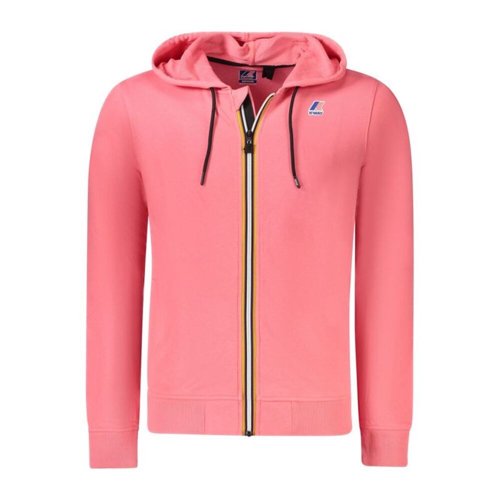K-WAY Pink Cotton Men Men's Sweater